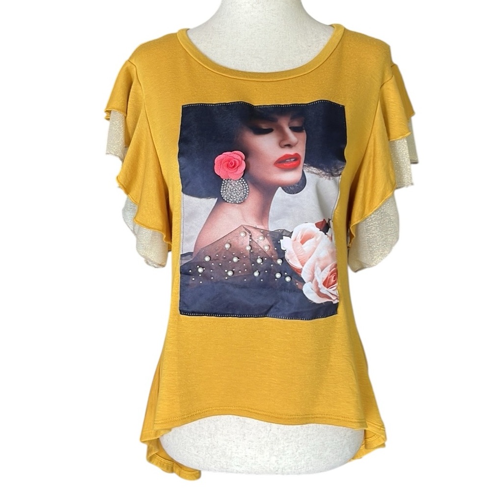 Davida high low peplum fashion Shirt